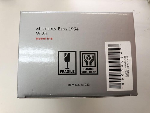 Coche modelo diecast Mercedes Benz 1934 W25 (M033) 1/18 CMC - Imagen 10 de 12