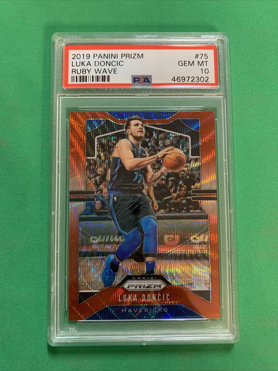 PSA10 LUKA DONCIC 2019 PRIZM RUBY WAVE