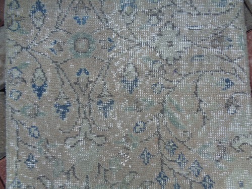 538 x 57Cm Dark Green Extra Long Runner, Hand Knotted Vintage Runner Carpet g53 - Picture 4 of 10