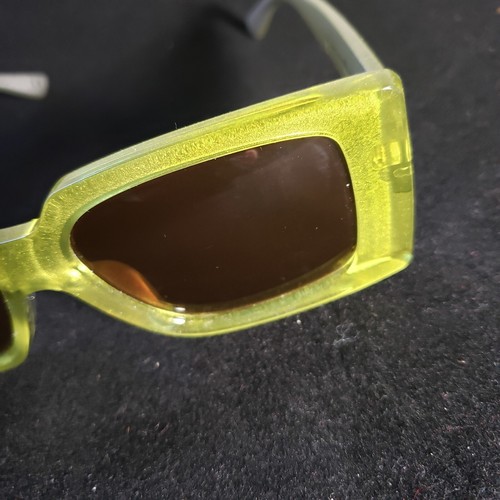 MAXSTUDIO Square Lime Green Sunglass Reader Sunglasses Bifocal 2.5 - Picture 14 of 14