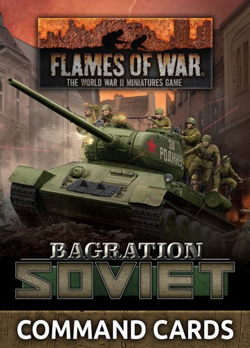 Fiamme della Guerra Bagration: Carte Comando Sovietiche