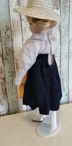 Muñeca decorativa con soporte, aprox. 42cm - Imagen 4 de 4