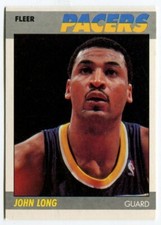 1987-88 Fleer #65 John Long Indiana Pacers