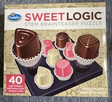 Thinkfun CHOCOLATE FIX Sweet Logic Game, 40 Challenges, Ages 8+ Complete
