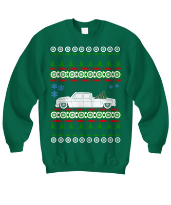 Slammed chevy dually ugly christmas sweate - Sweatshirt