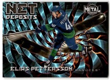 2020-21 Metal Universe Net Deposits Elias Pettersson #ND-15 Vancouver Canucks