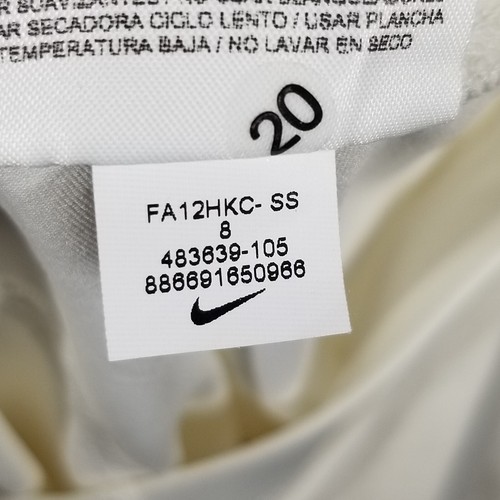 Nike Golf Pleated Skirt Womens 8 White Dri Fit Tour Premium NEW - Picture 13 of 14