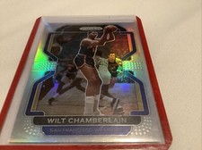 2021-22 Panini Prizm Wilt Chamberlain San Francisco Warriors #260 Silver GL 1C