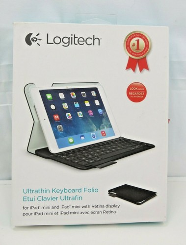 Logitech Ultrathin Keyboard Folio iPad Mini with Retina Display 920-006134 Black