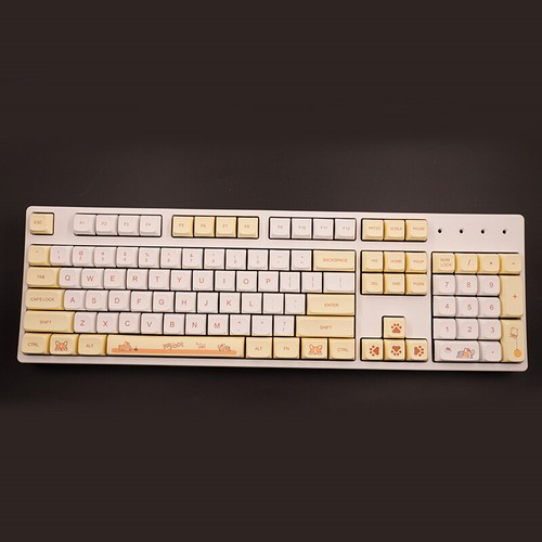 Corgi Theme Keycap XDA Height PBT Dye-sub 138 Keycaps New for Cherry MX Keyboard - 第 4/9 張圖片