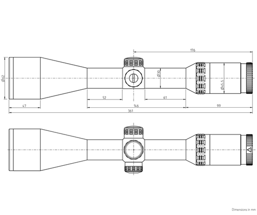 Kahles Helia 2,4-12x56i Zielfernrohr Ausstellungsstück - Bild 7 von 7