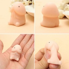 2/4X Mochi Dingding Squishy Focus Squeeze Abreact Healing Toy Fun Joke Gift