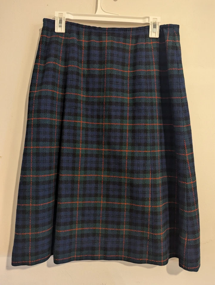 vintage Pendleton wool skirt