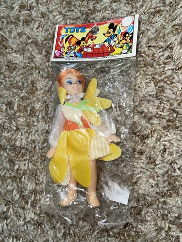 4.5” Fairy Faerie Doll In Sealed Package Miniature - Picture 3 of 5