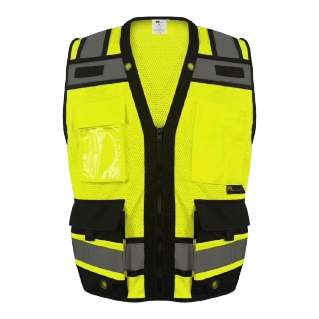 Surveyor Hi Viz Safety Vest With Plan Pocket - product detail image 3
