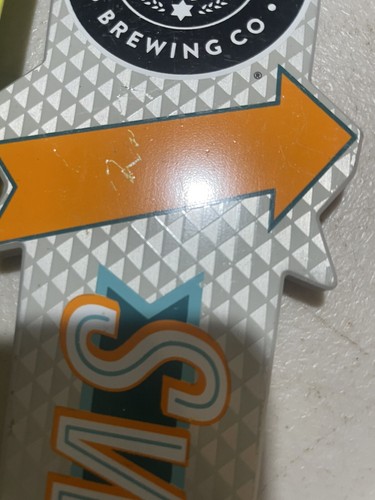 Southern Tier "Swipe Light" Beer Tap Handle, Orange Silver - Picture 9 of 9