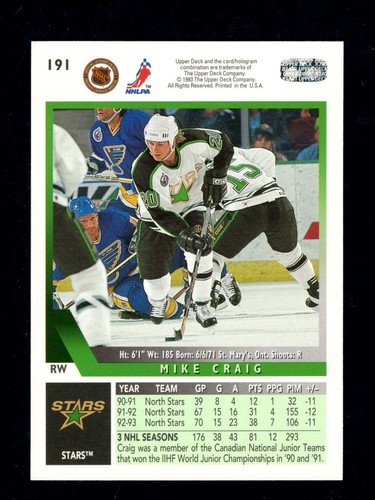 1993-94 Upper Deck Base Hockey Cards 1-329 Including Rookies You Pick Only $1 EA - Picture 471 of 866