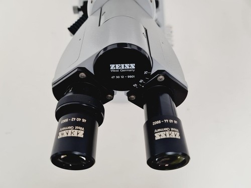 Carl Zeiss 47 16 90 Polarisationsmikroskop mit 2 x Objektiven Labor - Bild 8 von 20
