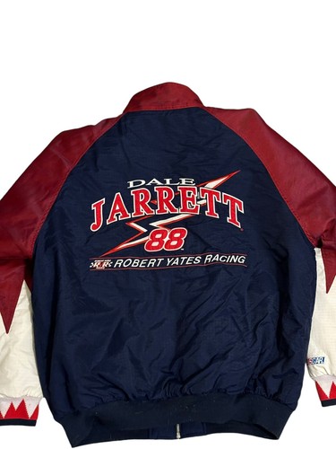 Chaqueta de bombardero de colección Chase Dale Jarrett Yates Ford Credit Y2K NASCAR #88 para hombre talla XL - Imagen 5 de 9