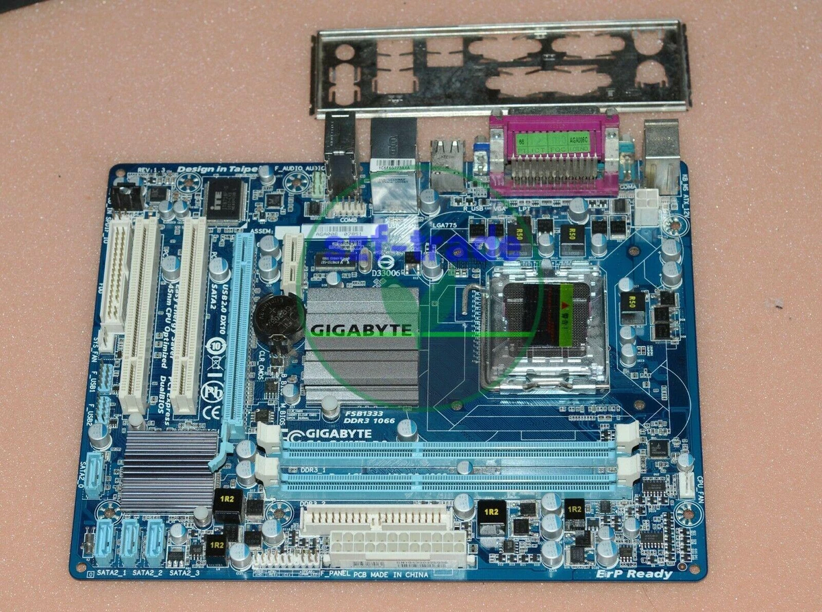 Carte Mère ASUS P5PL2 REV 2.00G, Socket 775, ATX, DDR2, Sans Plaque, Occasion