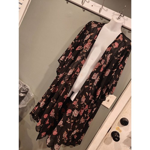 Torrid strukturierter Chiffon Kimono neu mit Etikett 4x - Bild 3 von 4