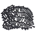 100PCS Reliable TR414 SnapIn Rubber Valve Stems for Cars Trucks and Motorcycles