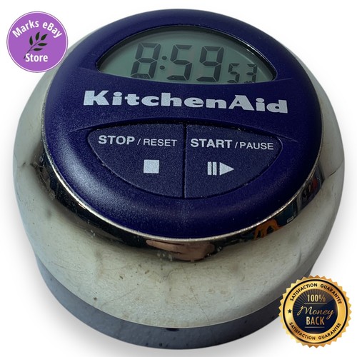 KitchenAid Aid Cooking Navy Blue Digital Timer Kitchen Timer Professional Series - Picture 2 of 6