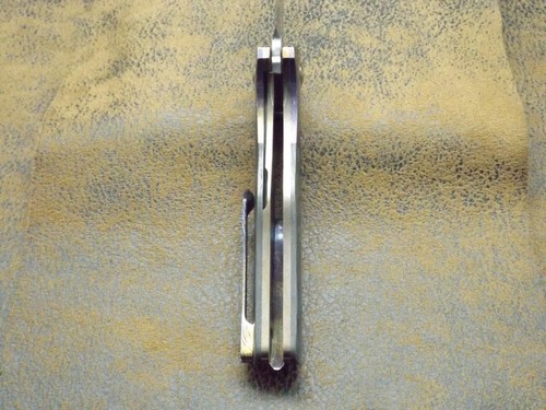 Cuchillo de bolsillo exclusivo ASSASSIN KNIVES cuchillo plegable Balbach INOX damasco 62-HRC - Imagen 5 de 10