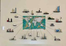 LEGO Architecture Skyline Wandhalterungen Display Halterungen - STARKES NEUES DESIGN