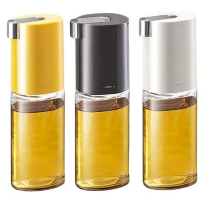 User Friendly Auto Close Oil Flasks Oil Bottle for Household and Office Pantries