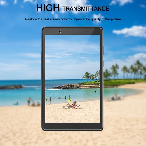 for Lenovo Tab E8 Screen Protector Anti-Scratch Ultra Clear Tempered Glass Film - Picture 12 of 15