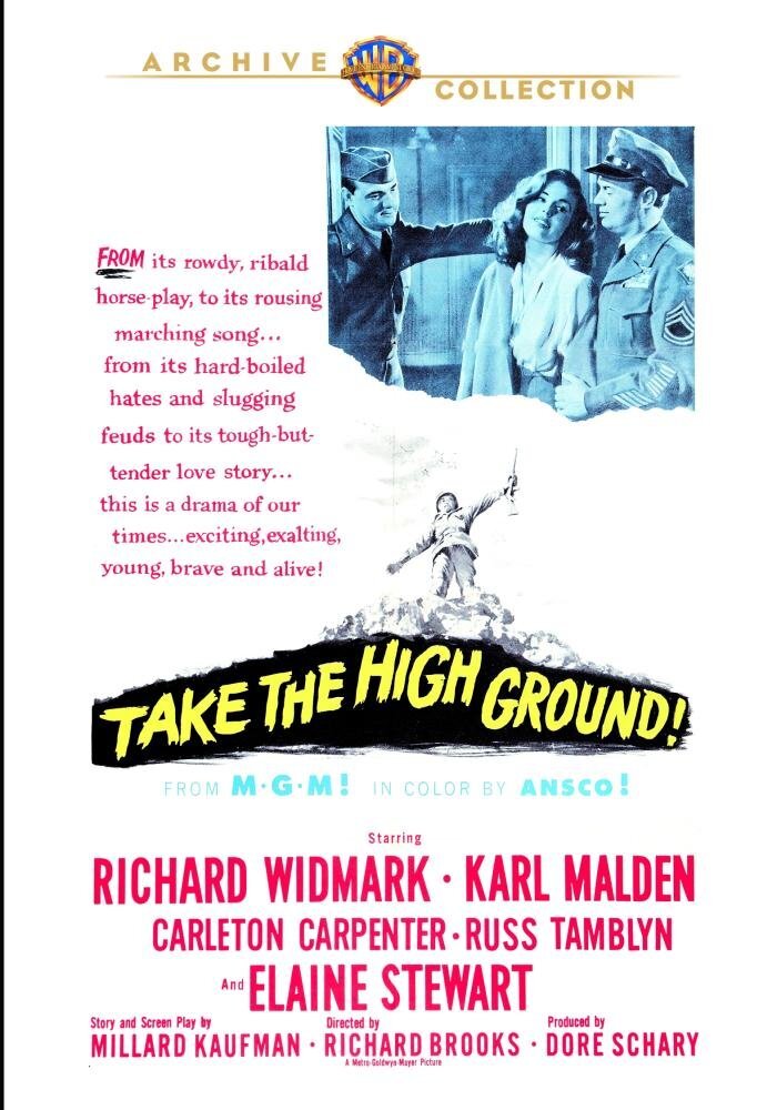 Take The High Ground (DVD) Steve Forrest Elaine Stewart Jerome Courtland