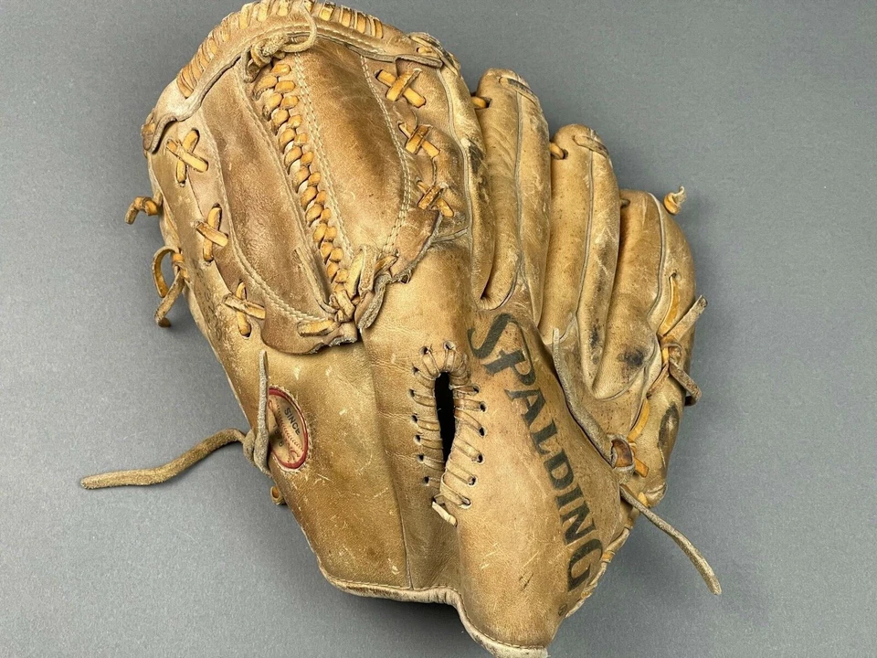 Vintage Spalding Bob Gibson Advisory Staff LHT 42-3206 Fielders Glove 12" - Image 3 of 4