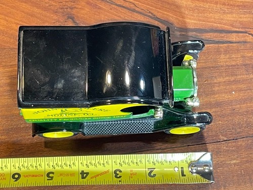1912 Ford Model T Truck John Deere Diecast 1:24 Model Gearbox coin BANK NIB - Picture 6 of 6
