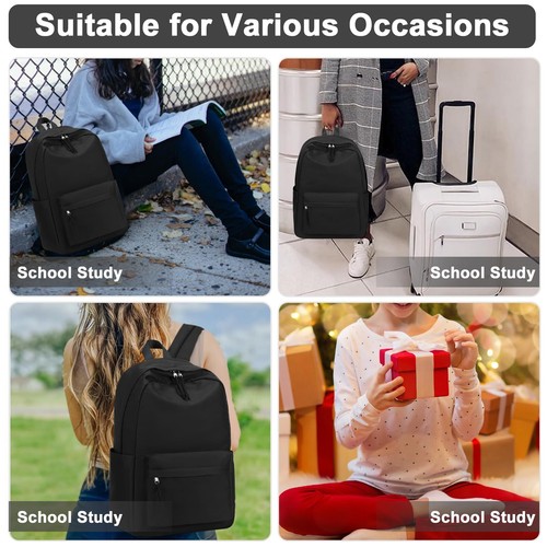 School Backpack for Teen Girls Women Laptop Backpack College Bookbags Middle ... - Picture 6 of 9