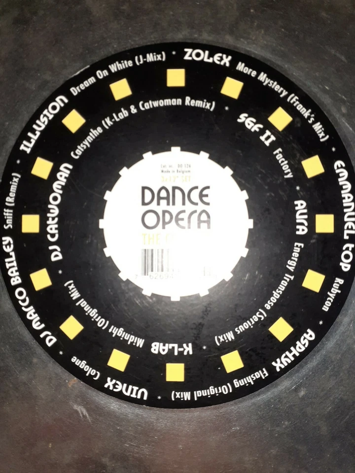 Dance opera The Classic's 3 x 12" Vinyl  45 RPM~1998~Import  - Image 2 of 4