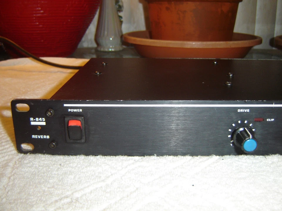 DOD R-845, Latter Version, Spring Reverb, 4 Band Equalizer, Vintage Rack - Image 4 of 4