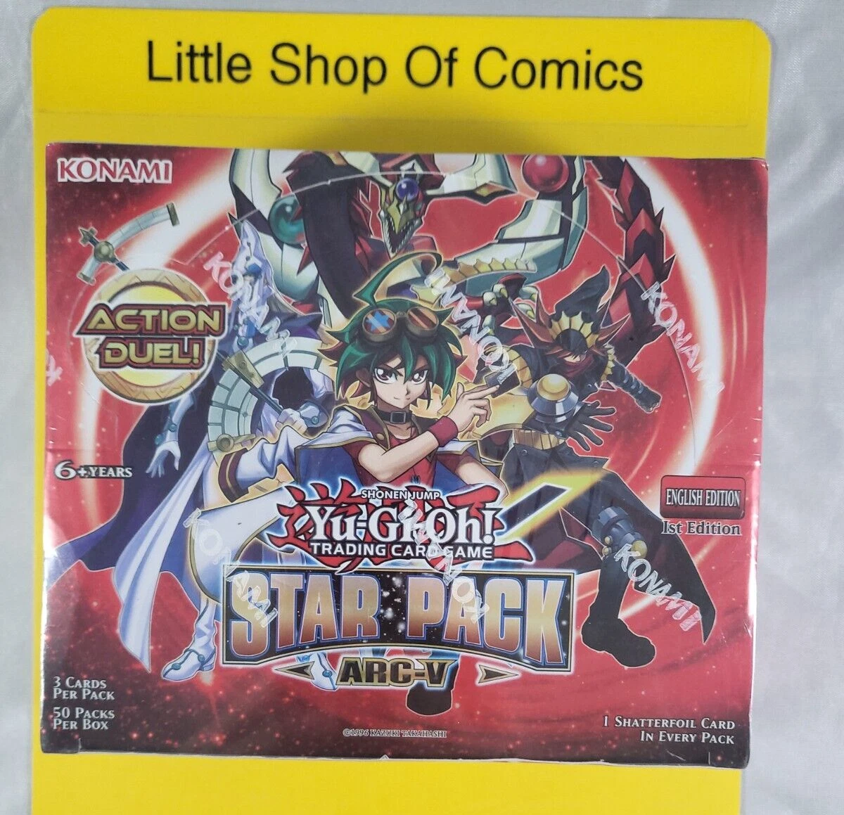 yugioh star pack arc v card list Amazon.com: Yu-Gi-Oh! Trading Card Game Star Pack ARC-V main image 1