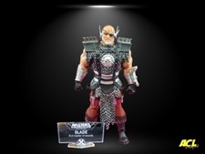 a  MOTU Masters Universe Classics Name Plate Display Figure