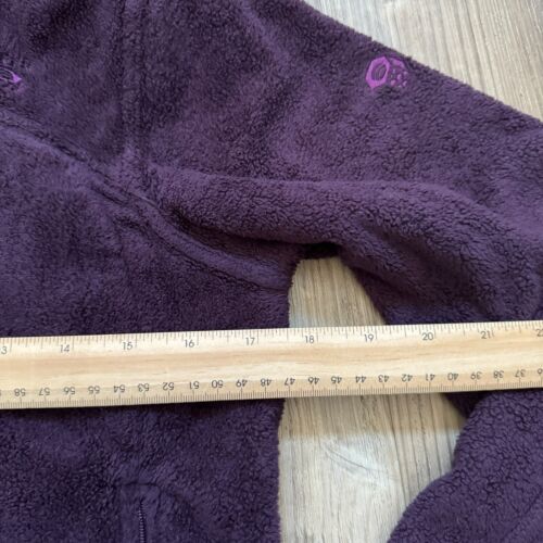 Mountain Hardwear - Pyxis™ Felpa con Cappuccio in Pile Donna - Taglia Small Vino - Foto 3 di 5