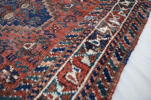 Alfombra colgante de pared vintage Beauty SHIR_Z. Detalles Talla abajo - Imagen 5 de 9