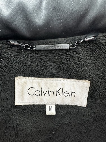 Giacca donna Calvin Klein taglia media nera zip piumino imbottito foderato pelliccia sintetica - Foto 5 di 11
