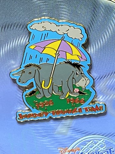 Eeyore Disney Donkey # 19972 Trading Pin Journey Through Time 2003 Neu mit Etikett grau - Bild 3 von 10
