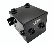 raceparts.cc&reg; Catchtank, 2 Liter, Aluminium, Kraftstoff sammelbeh&auml;lter, racing