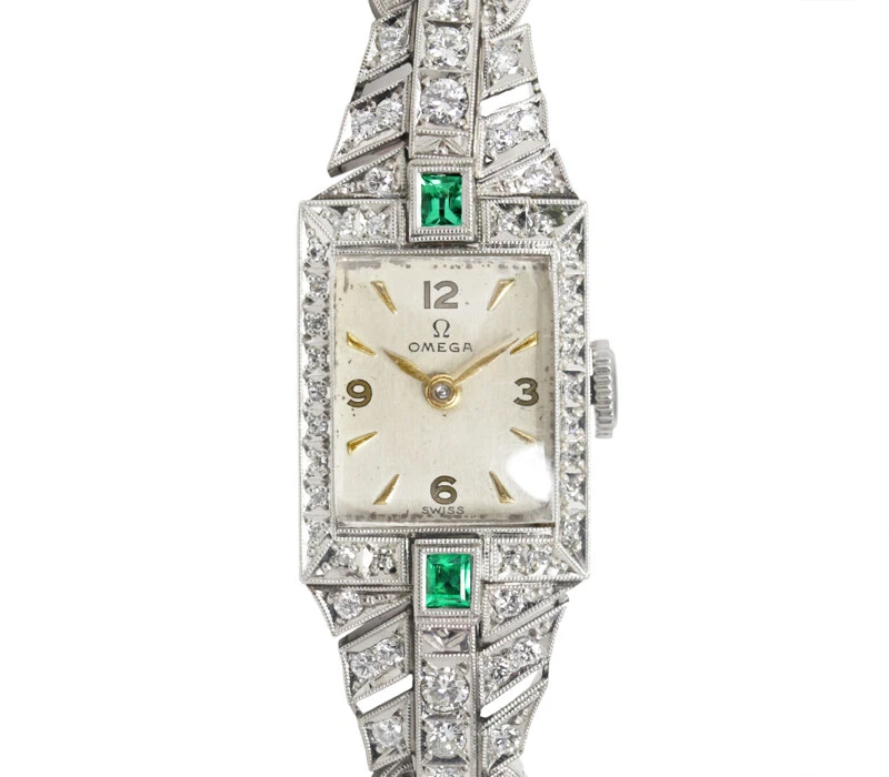 Omega emerald watch new arrivals