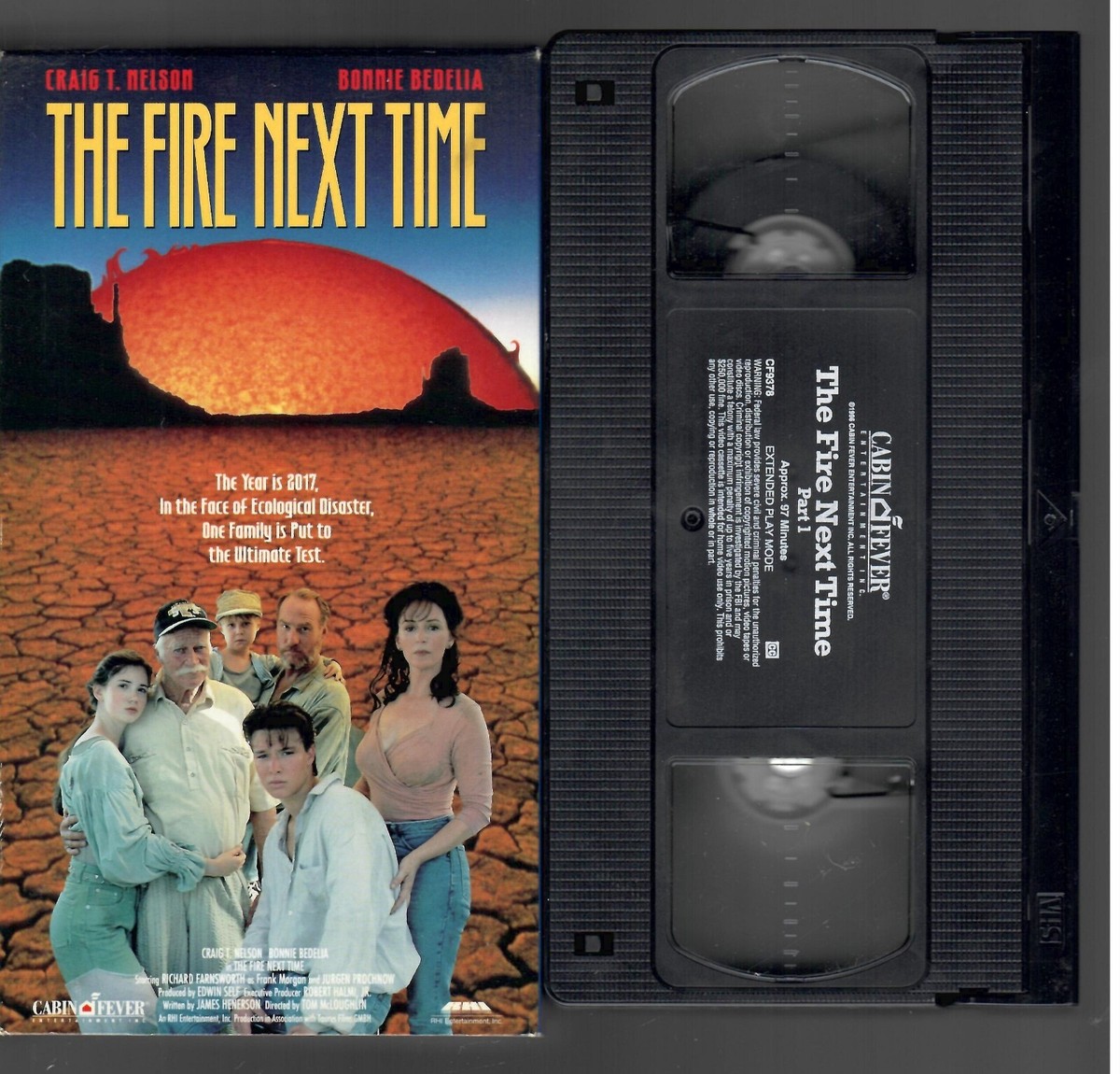 The Fire Next Time (2-Tape VHS Set) Craig T. Nelson Sci-fi