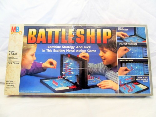 Vintage Schlachtschiff Spiel 1984 Milton Bradley Marine Militär Strategie - Bild 5 von 5