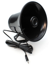 Workman TH-55FP Black Weather Proof PA Speaker Horn  w/ 10' cord 3.5MM 8 Ohm New