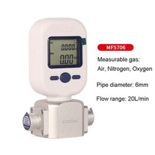 0-20L/min 6mm Digital Display  Air Nitrogen Oxygen mass flowmeter Flow Meter