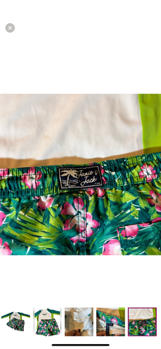 Janie and Jack Boys Rashguard Swim Top and Trunks - Picture 5 of 5